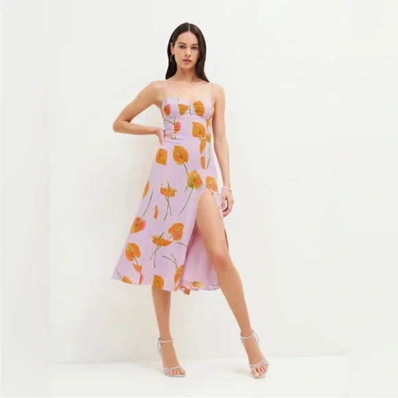 NWT Reformation Juliette Floral Midi Dress Reformation | Dresses | Nwt Reformation Juliette Floral Midi Dress |  Poshmark
